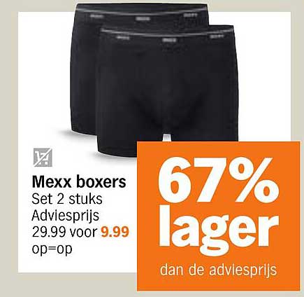 Mexx boxers Set 2 stuks