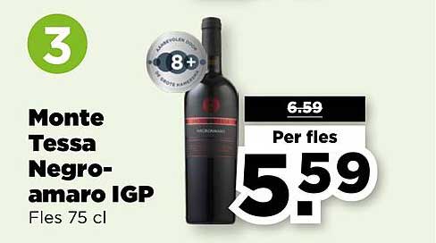 Monte Tessa Negro-amaro IGP Fles 75 cl