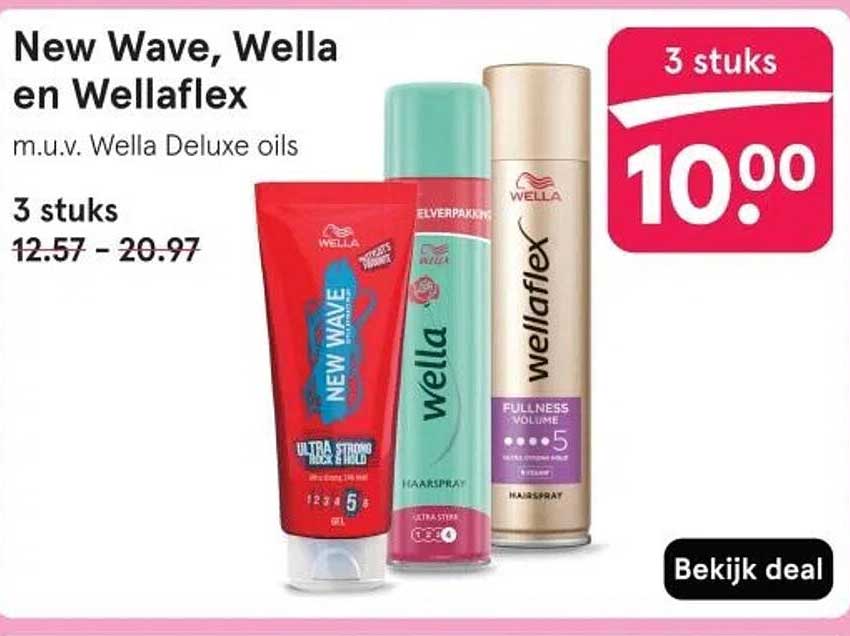 New Wave, Wella en Wellaflex