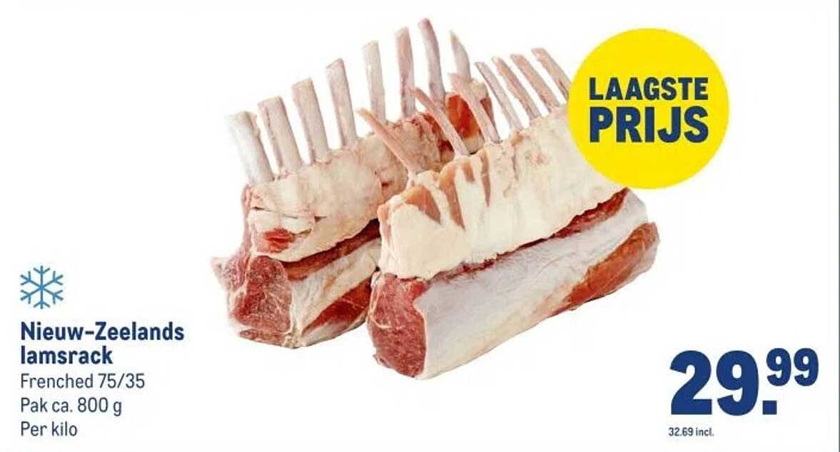 Nieuw-Zeelands lamsrack