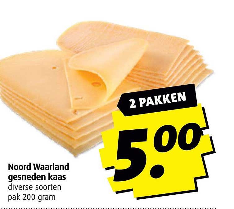 Noord Waarland gesneden kaas