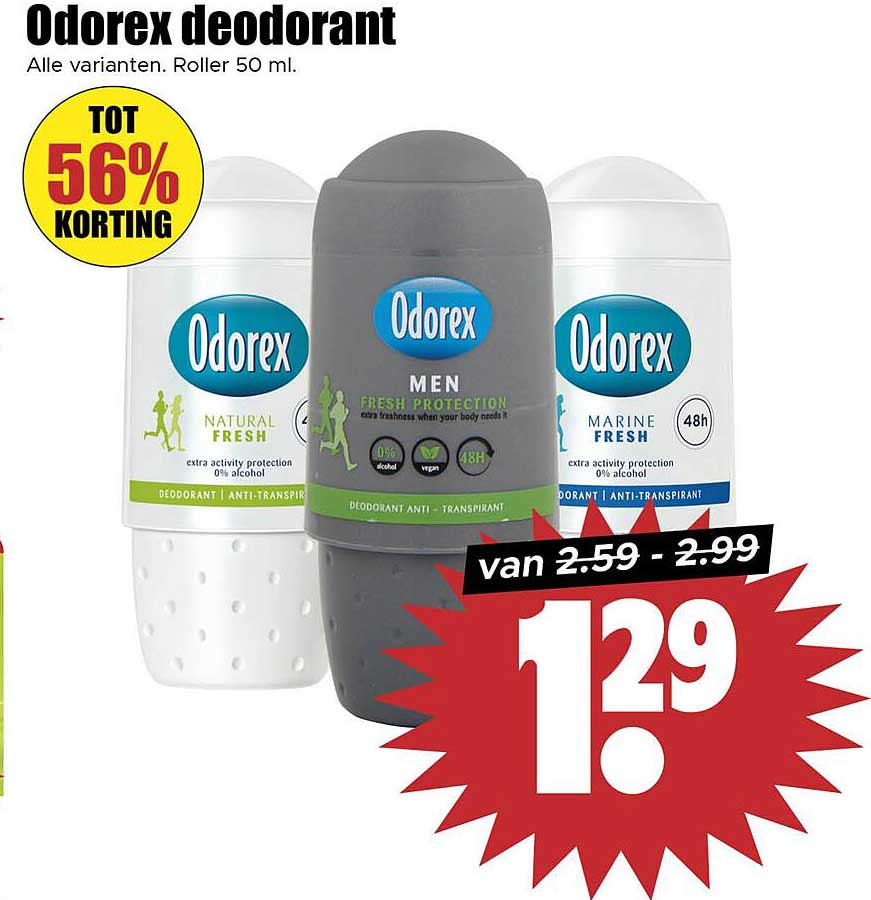 Odorex deodorant