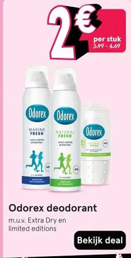 Odorex deodorant