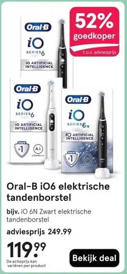 Oral-B iO6 elektrische tandenborstel