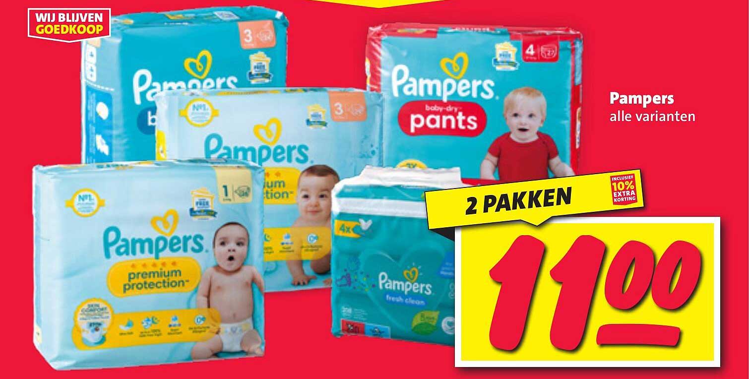 Pampers alle varianten