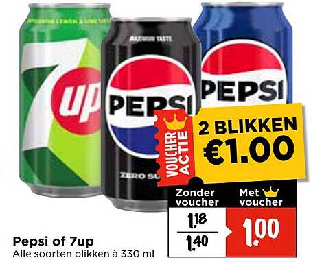 Pepsi of 7up