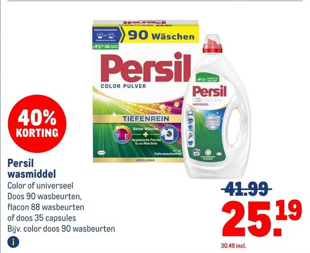Persil wasmiddel