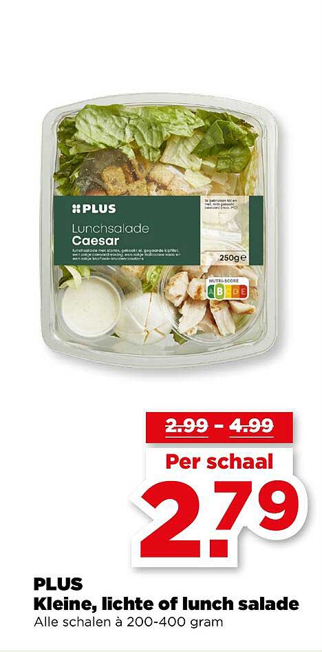 PLUS Kleine, lichte of lunch salade