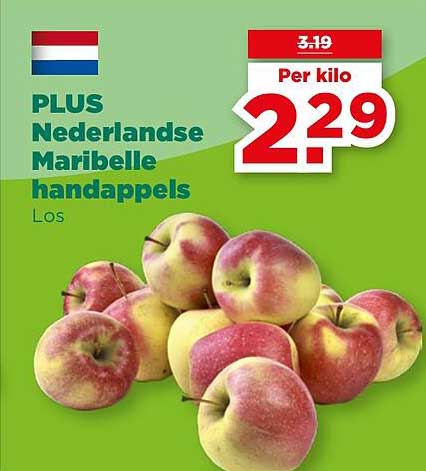 PLUS Nederlandse Maribelle handappels
