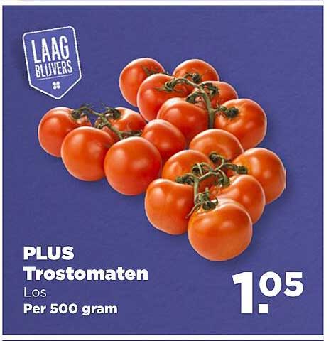 PLUS Trostomaten Los Per 500 gram