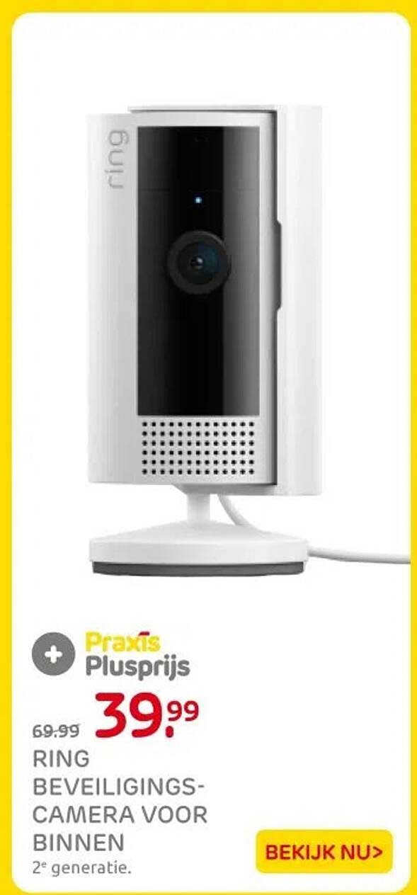 RING BEVEILIGINGS-CAMERA VOOR BINNEN