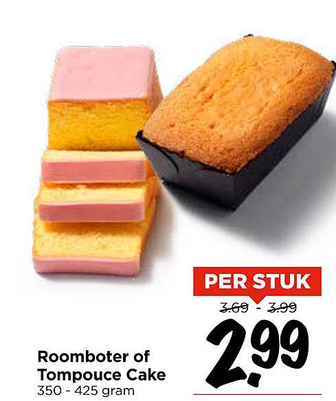 Roomboter of Tompouce Cake