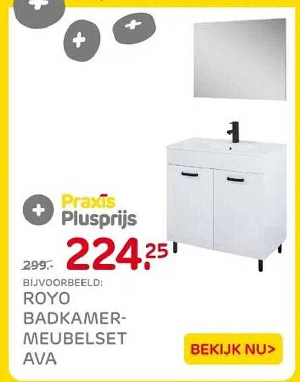ROYO BADKAMERMEUBELSET AVA