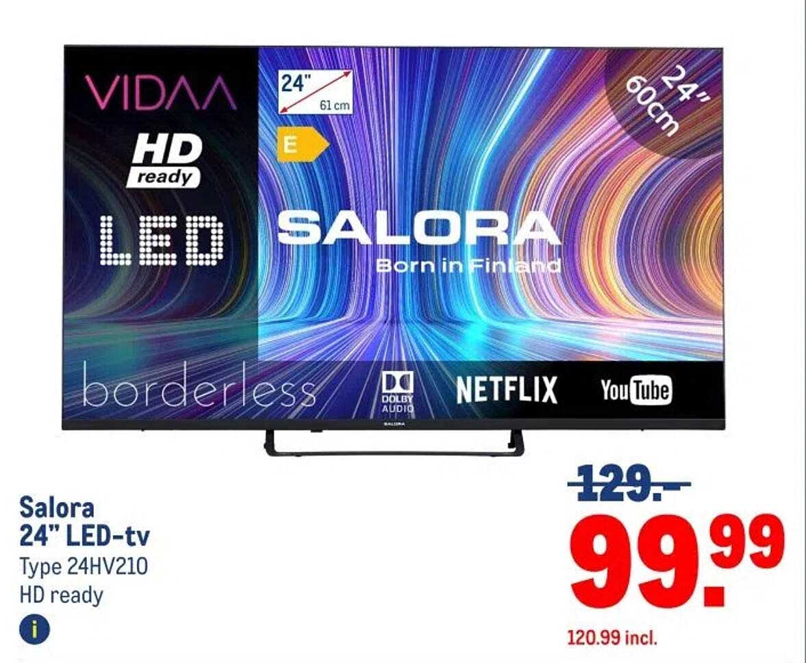Salora 24" LED-tv