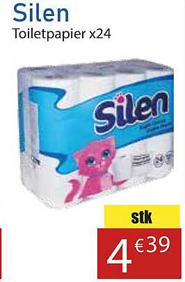 Silen Toiletpapier x24