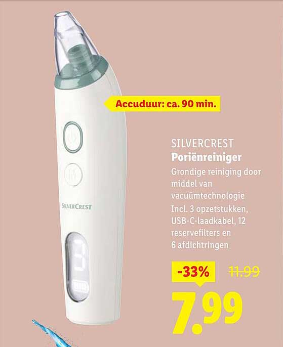 SILVERCREST Poriënreiniger