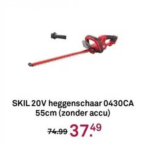 SKIL 20V heggenmaaier 0430CA 55cm (zonder accu)