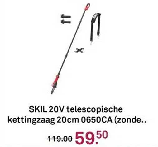 SKIL 20V telescopische kettingzaag 20cm 0650CA (zonder..