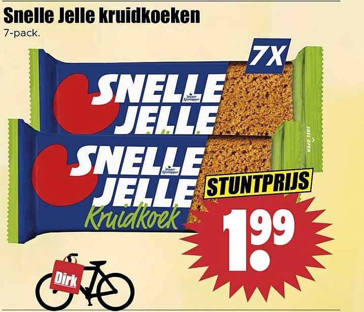 Snelle Jelle kruidkoeken 7-pack
