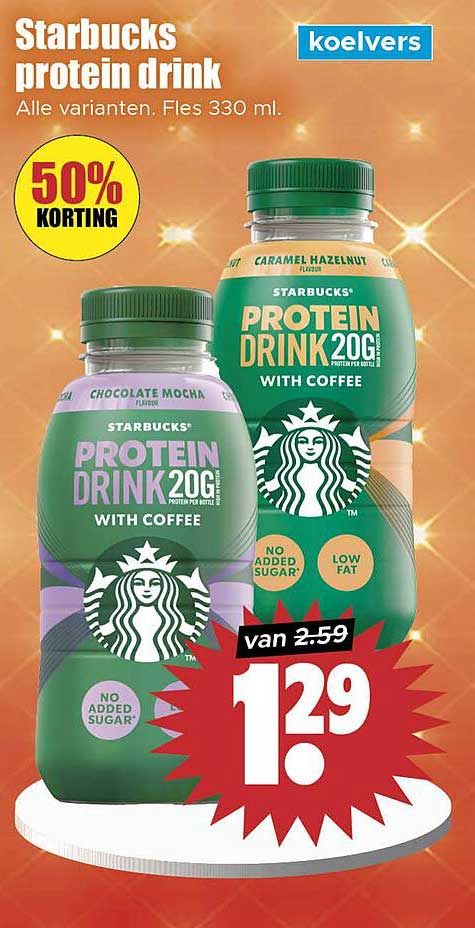 Starbucks protein drink