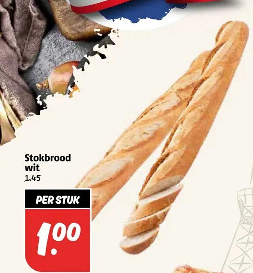 Stokbrood wit