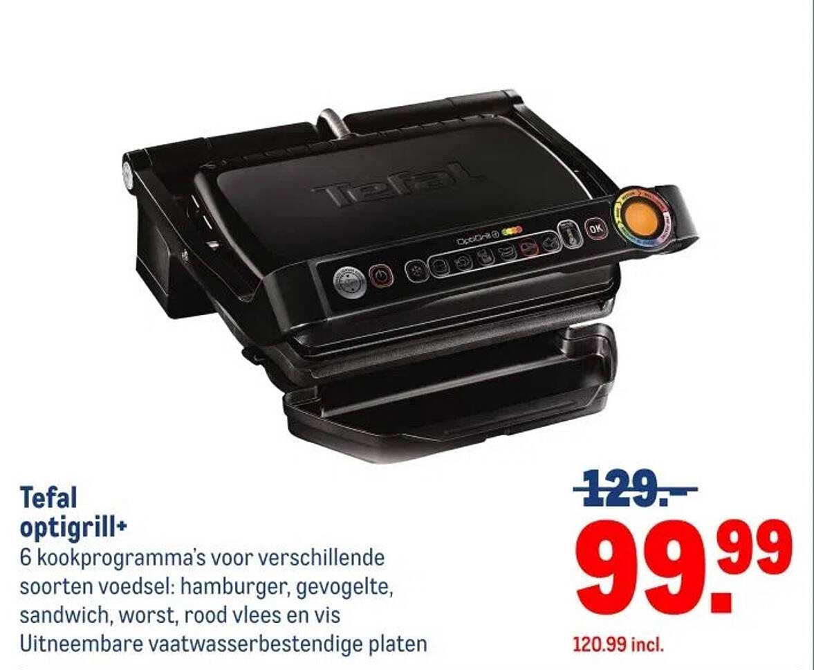 Tefal optigrill+