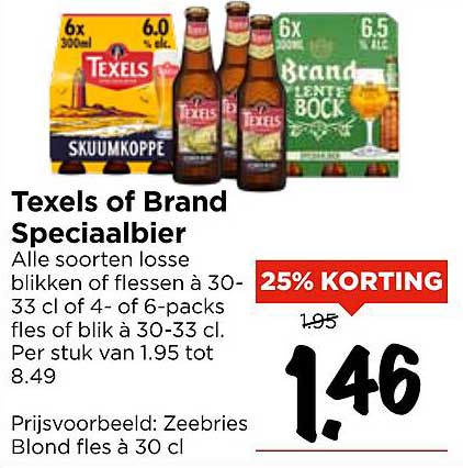 Texels of Brand Speciaalbier