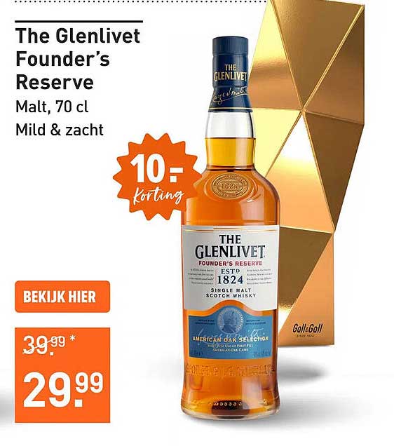 The Glenlivet Founder’s Reserve