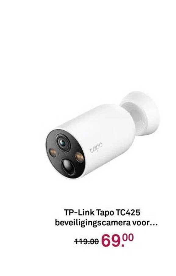 TP-Link Tapo TC425 beveiligingscamera voor...