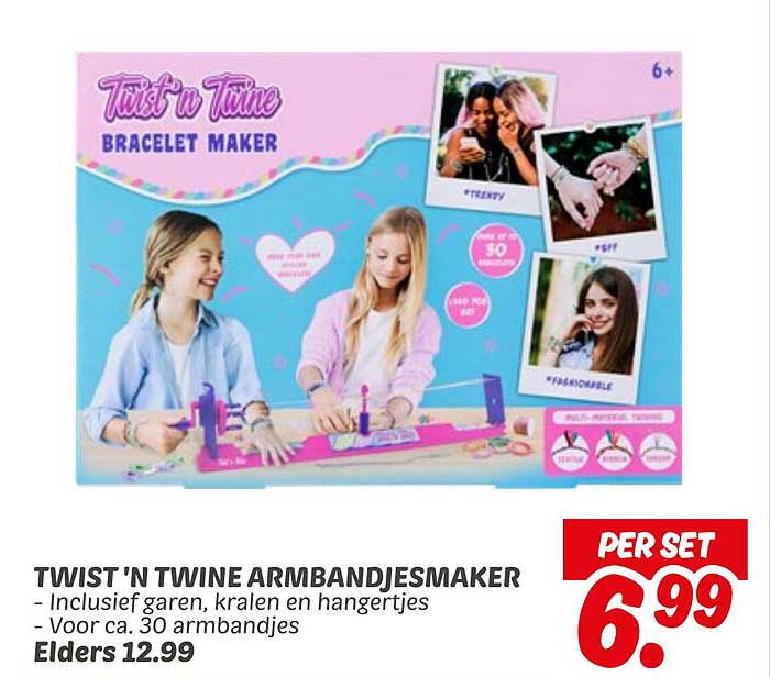 TWIST 'N TWINE ARMBANDJESMAKER
