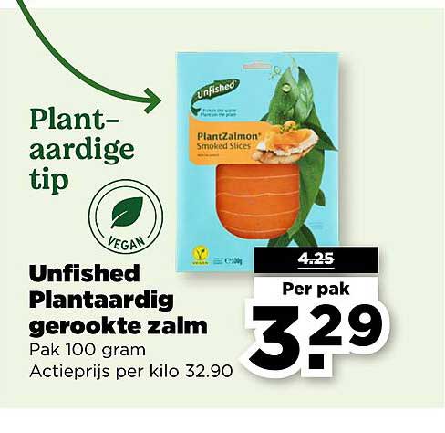 Unfished Plantaardig gerookte zalm