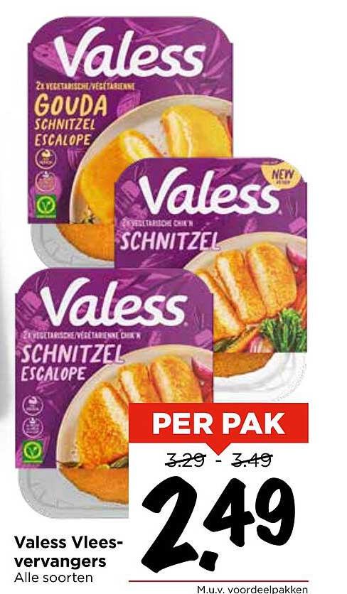 Valess Vleesvervangers Alle soorten