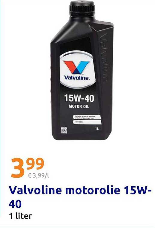 Valvoline motorolie 15W-40