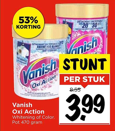 Vanish Oxi Action