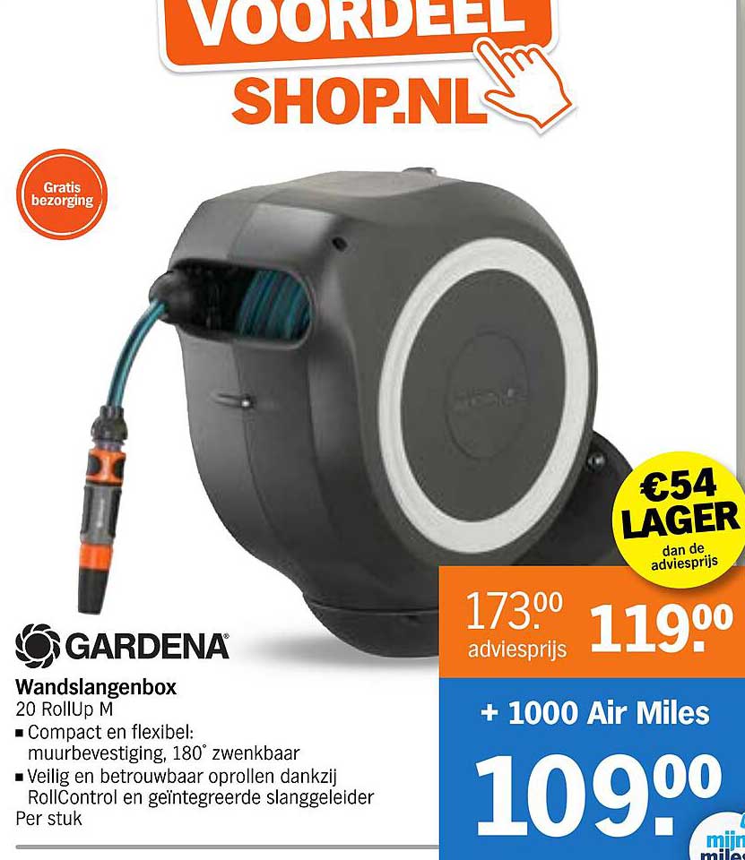 Wandslangenbox 20 RollUp M
