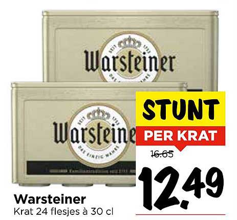Warsteiner Krat 24 flesjes à 30 cl
