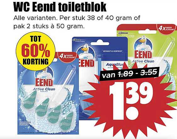 WC Eend toiletblok