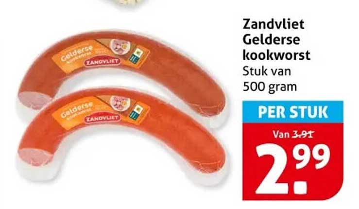 Zandvliet Gelderse kookworst