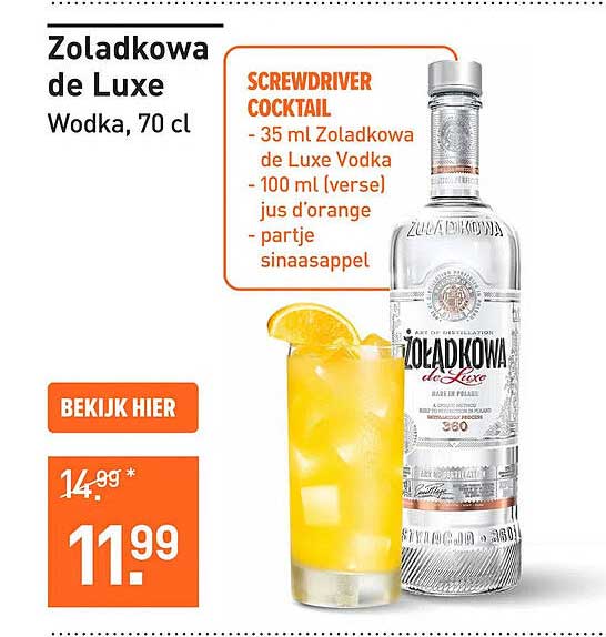Zoladkowa de Luxe Wodka, 70 cl