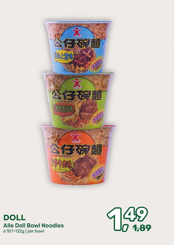 Alle Doll Bowl Noodles