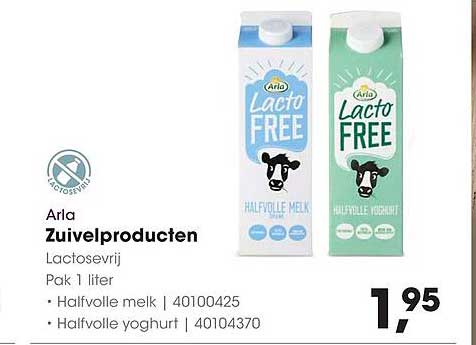 Arla Zuivelproducten Lactosevrij Pak 1 liter