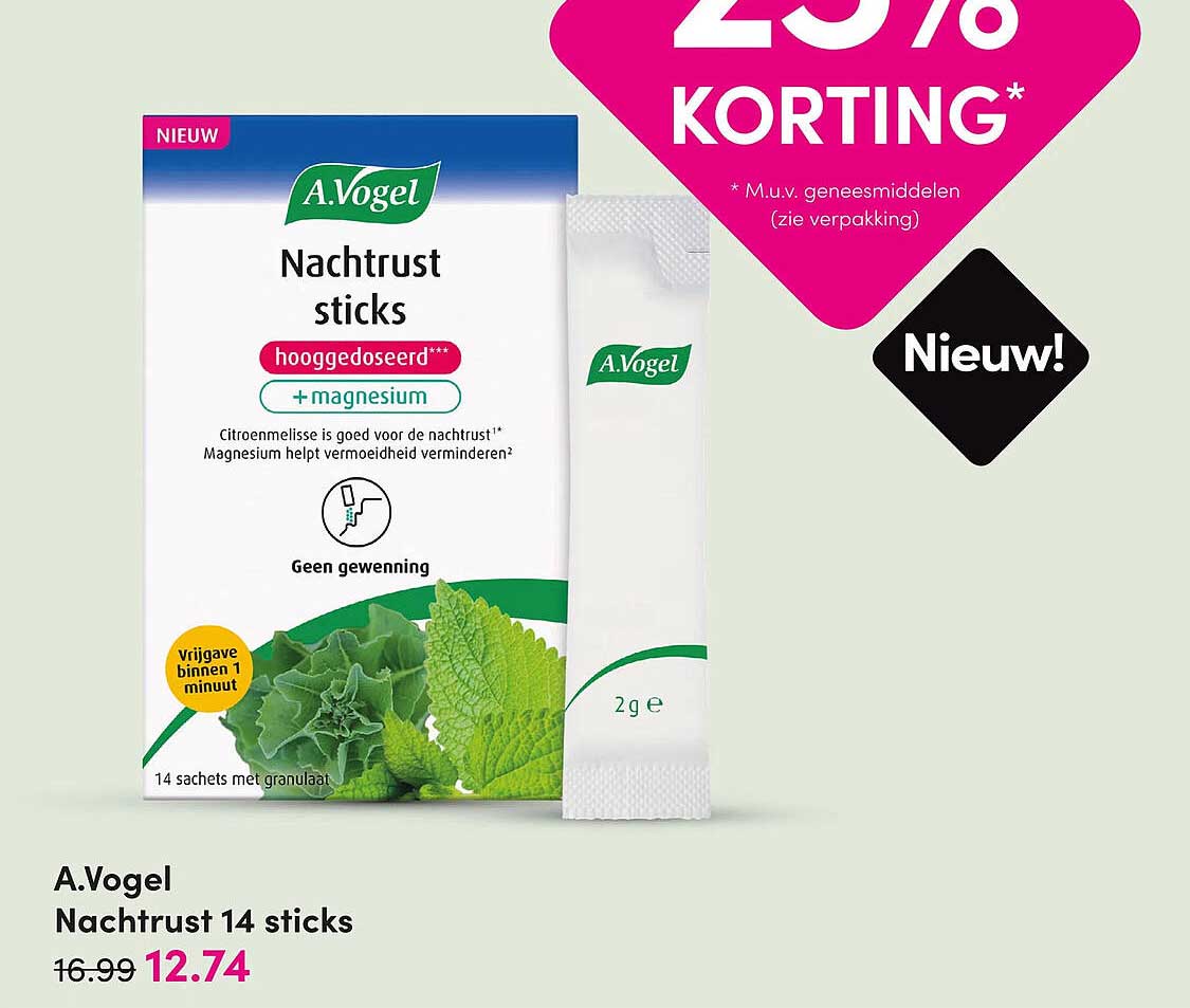 A.Vogel Nachtrust 14 sticks
