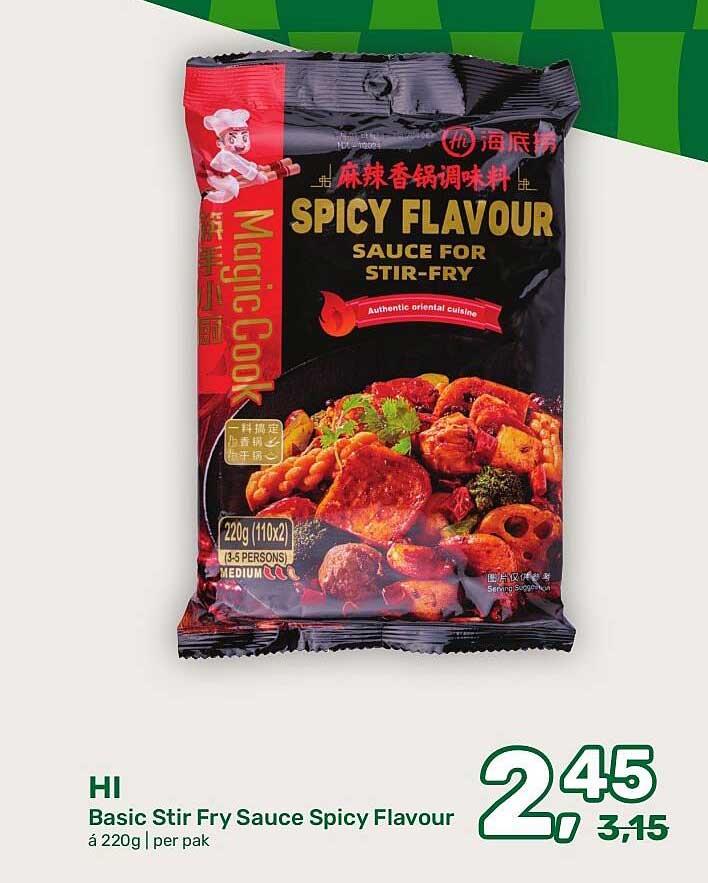 Basic Stir Fry Sauce Spicy Flavour