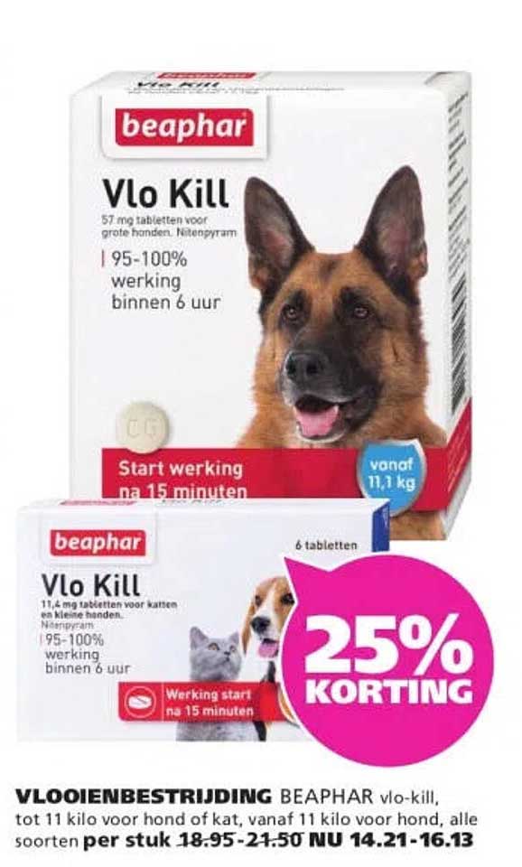 Beaphar Vlo Kill 25% KORTING