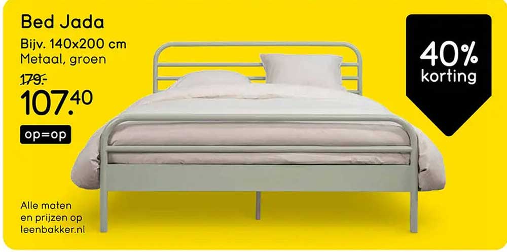 Bed Jada 40% korting