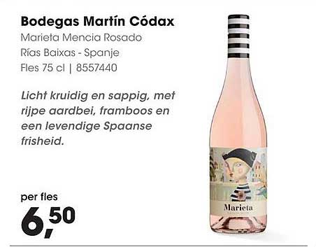 Bodegas Martín Códax Marieta Mencia Rosado