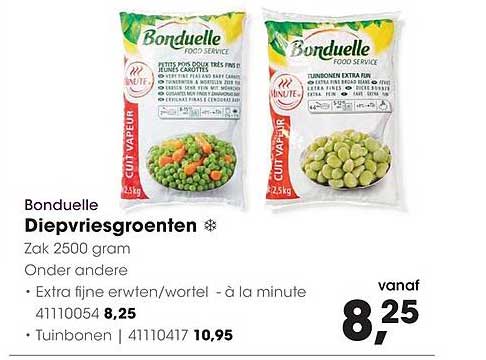 Bonduelle Diepvriesgroenten