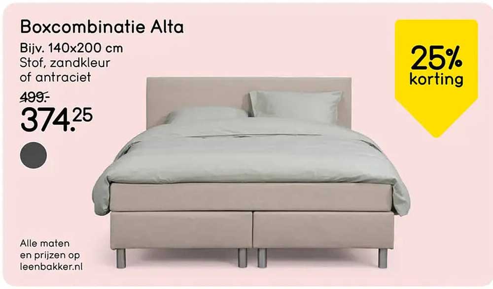 Boxcombinatie Alta 25% korting