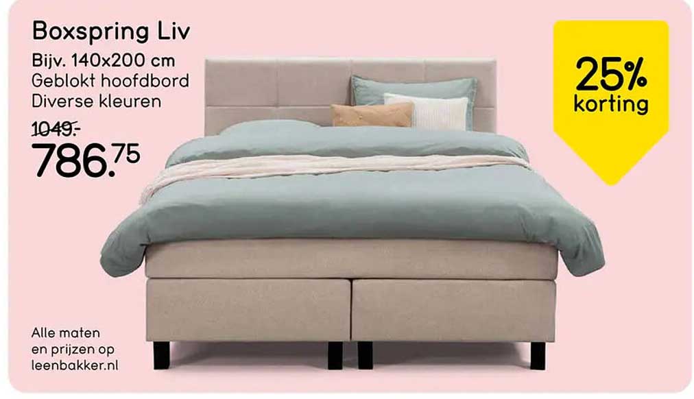 Boxspring Liv