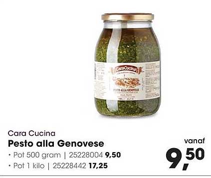 Cara Cucina Pesto alla Genovese